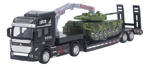 Juguete De Simulación De Tanque De Remolque De Plataforma Pl