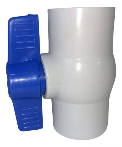 Llaves de paso de agua PVC