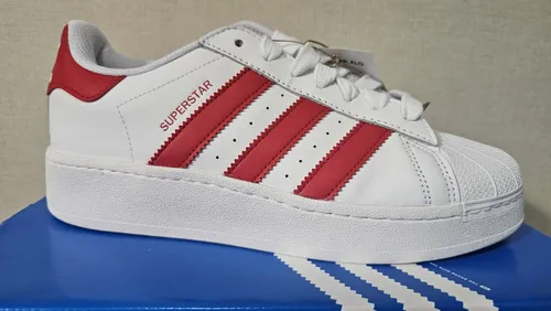 Adidas superstar rojas mujer hot sale