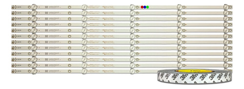 Dt Kit Leds Infocus Im-55us820 (8t5l) + Cinta 2caras 3m