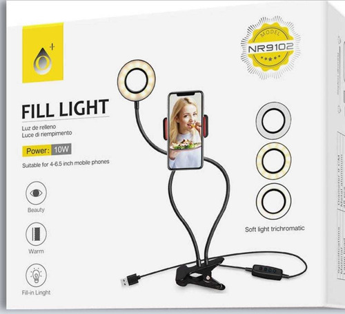 Lámpara Luz Led Para Más Soporte Para Celular