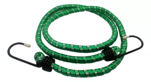 Cuerda Elástica Con Ganchos Coghlan'S 0754 Color Verde