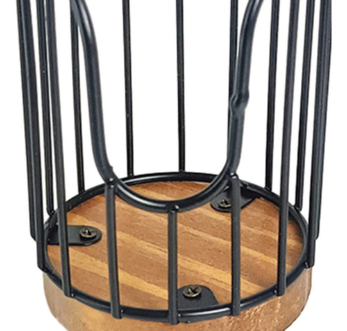 5 Cesta Con Soporte Para Filtro De Café, Funda De Hierro
