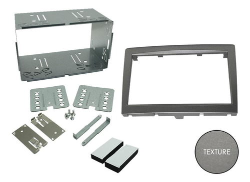 Marco Adaptador Estereo  Doble Din Porsche Boxster Frente