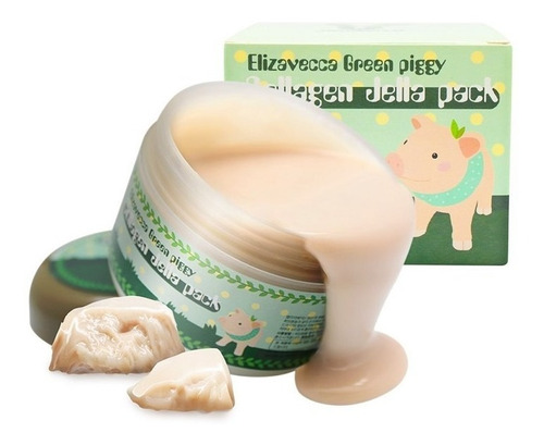 Crema Colágeno Witch Piggy Elizavecca Cosmética Coreana 