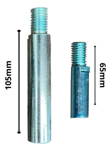 Kit Prolongador Esmerilhadeira Politriz 65mm + 105mm M14