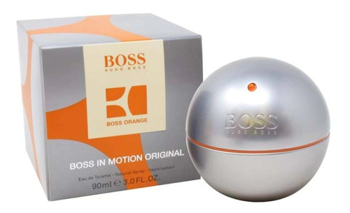 perfume hugo boss bola plateada