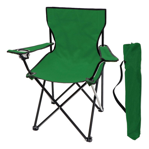 Silla Plegable Sillón Director Playa Camping Pesca Con Bolso