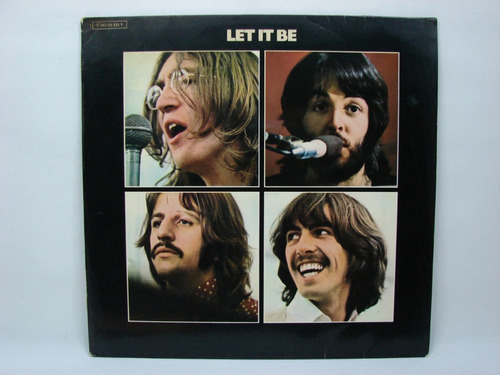Vinilo The Beatles Let It Be 1970 Alemania Ed.