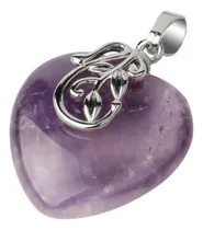 Comprar Collar Con Corazon De Piedra Natural De Varios Tipos 