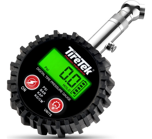 Tiretek Medidor Digital De Presion De Neumaticos Para Automo