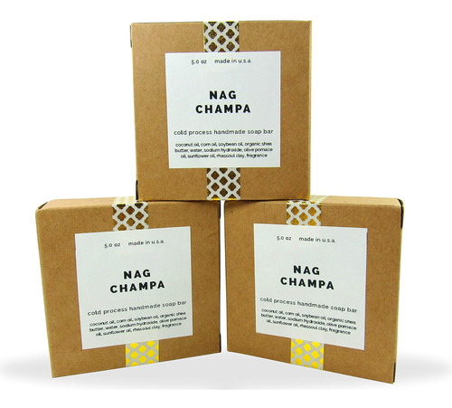 Jabones Hechos A Mano, Fragancias Unisex, 3 Barras