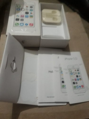 Caja De iPhone De 5s  Silver 16gb
