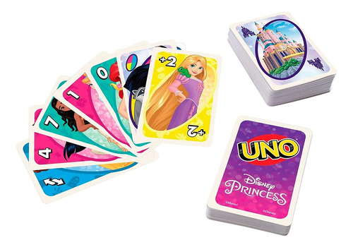 Juego De Cartas Para Combinar Princesas Disney De Mattel Gam