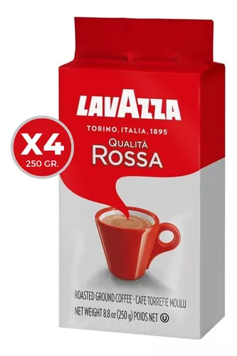 Café Molido Qualità Rossa Italia 250gr Lavazza