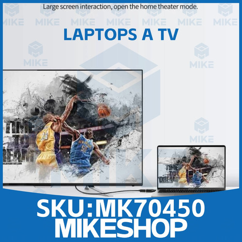 Adaptador Usb Tipo-c A Hdmi 4k @60hz Macbook Ipad Pro Laptop Gris