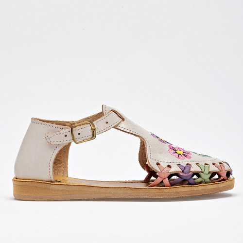 Sandalias Niña Mora Tierra 165514 Blanco Mt 18-21 125-250