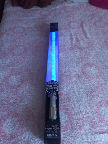 Star Wars Sable De Luz Azul Jedi Luke (Usado)