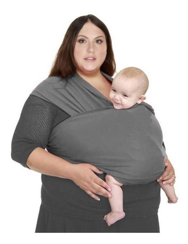Baby Sling Plus Size Mamãe Canguru Malha 100% Algodão