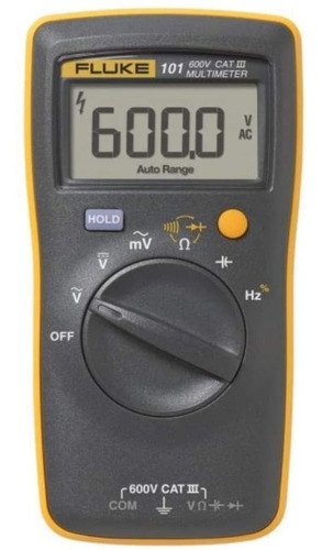Imagen 5 de 5 de Multimetro Tester Digital Fluke 101 Capacimetro