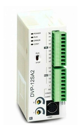 Plc Delta Avanzado, 8 In, 4 Out Relevador Dvp12sa211r 24v