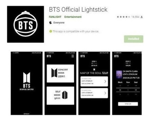 W Army Bomb Ver.4 Lightstick Colección Bts Mapa Del Alma