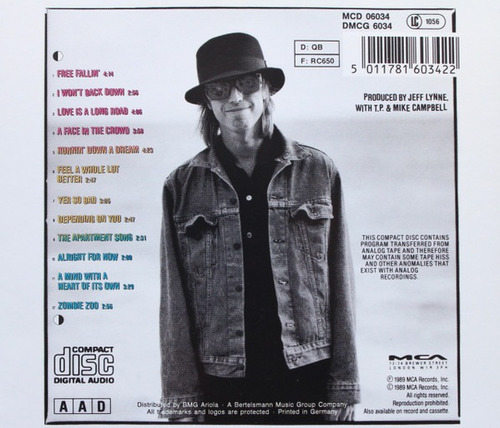 Tom Petty - Full Moon Fever Cd Importado Versión del álbum Estándar