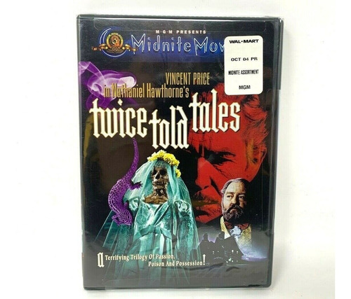 Dvd Twice Told Tales Mgm Midnite Movies Vincent Price