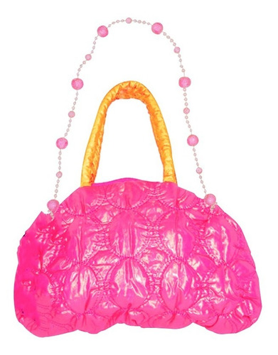 Bolsa Para Niña Tipo Globo De Colores Grande Mayoreo 6 Pzas Color Violeta Diseño De La Tela Tela Satinada