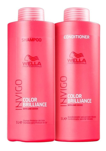 Duo Invigo Color Brilliance Shampoo Y Acondicionador Wella