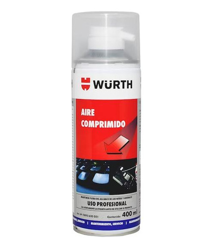 Aire Comprimido 400ml Wurth