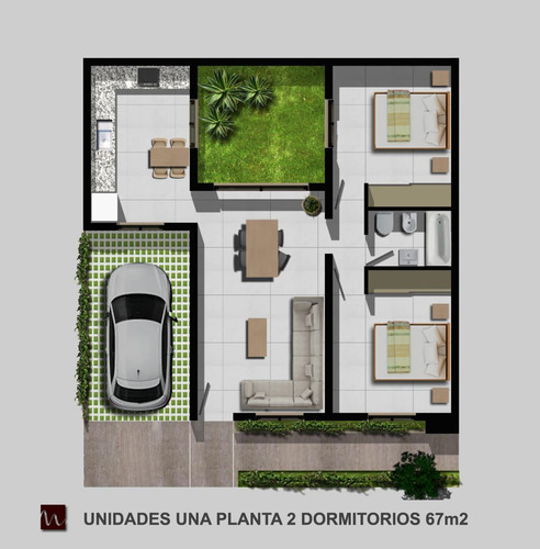 Casa En Venta De 2 Dormitorios C/ Cochera En Luzuriaga