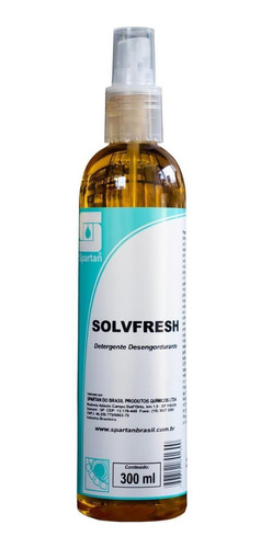 Detergente Desengordurante Solvfresh 300 Ml Spartan