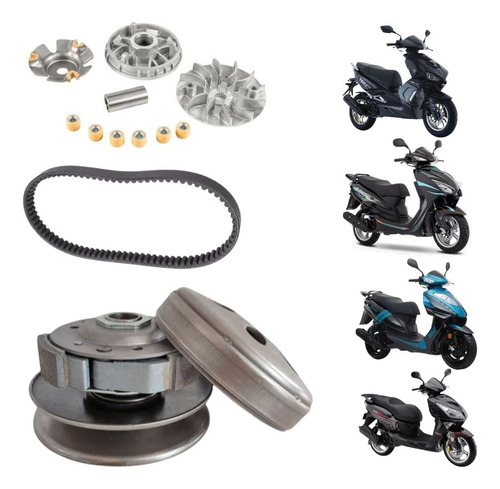 Transmision Para Motoneta Completa Gs150 Modena150
