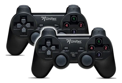 Kit Control De Juegos Gamepad Usb, Dual Shock Análog/digital