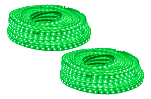 Manguera Tira Led 50 Mts 5050 Color A Seleccionar Luz Verde