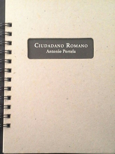 Libro Ciudadano Romano - Portela Lopa,antonio