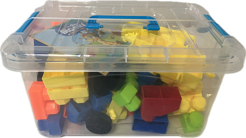 Bloques Construcción Para Niños 76 Piezas Con Caja