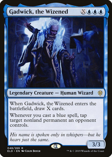 Carta Magic Gadwick, The Wizened Throne Of Eldraine Mtg