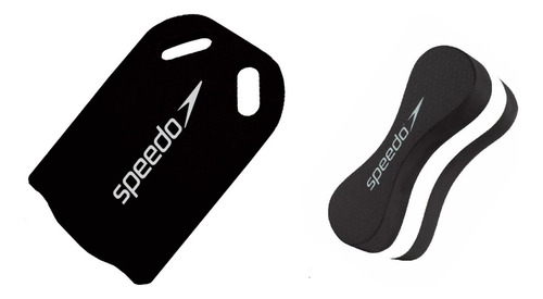 Kit Natação Speedo Flutuador Pullbuoy + Prancha Swim