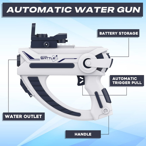 Pistola De Agua Automática, Pistolas De Agua Eléctricas, Jug