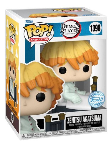Funko Pop Zenitsu Agatsuma #1398 Pop! Animation Demon Slayer