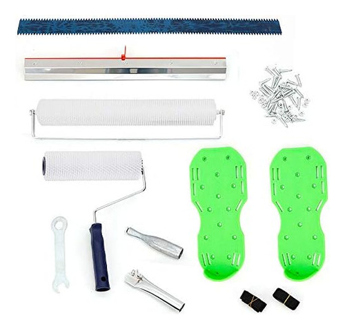 Kit De Herramientas De Autonivelación De Cemento Cepillo De