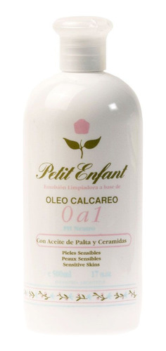 Petit Enfant Óleo Calcáreo De 0 A 1 Emulsión Limpieza 500ml