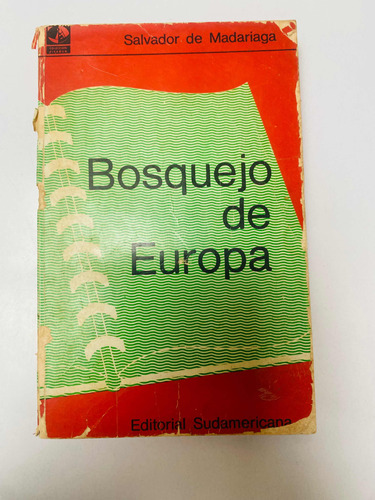 Libro Bosquejo De Europa De Salvador De Madariaga