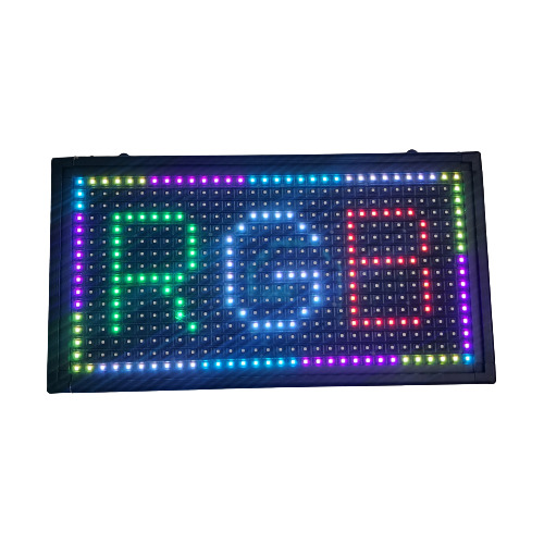 Letrero Rgb Multicolor Programable  App 36x20cm 110v Set  4