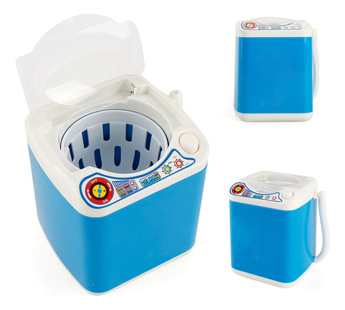 Mini Máquina De Lavar Roupa Eletrônica De Simulação /
