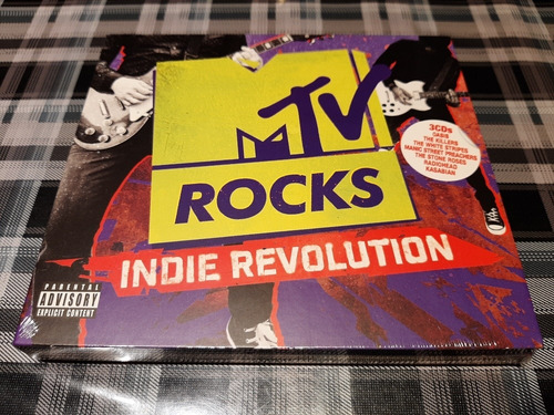 Mtv Rocks - Indie Revolución - Compilado 3 Cds Importado 