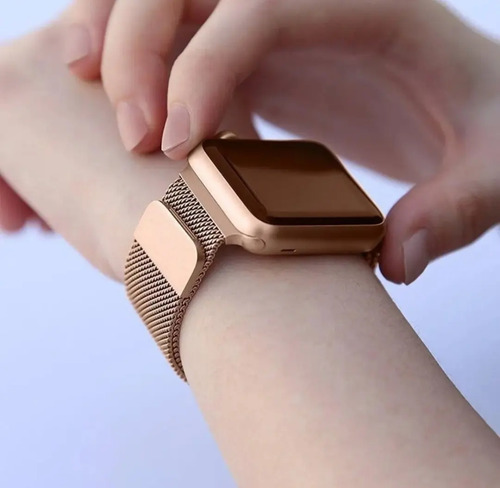 Correas Metálicas Apple Watch 44mm T500 W26 Smartwatch Reloj | MercadoLibre