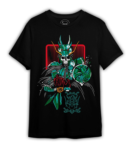 Polera Saint Seiya Shiryu Dragon Apocalypse 100% Algodón